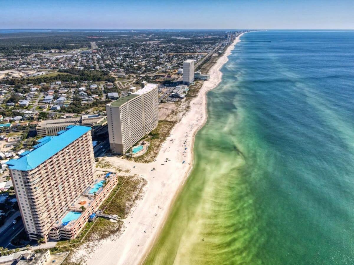 Brightly Furnished Beachfront Condo By Brightwild- 7Th Floor Gulf View! パナマシティービーチ エクステリア 写真